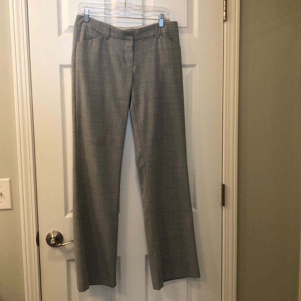 Express editor pant light grey size 6